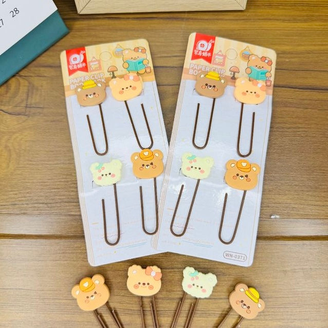 Cute Bear Paper Clip