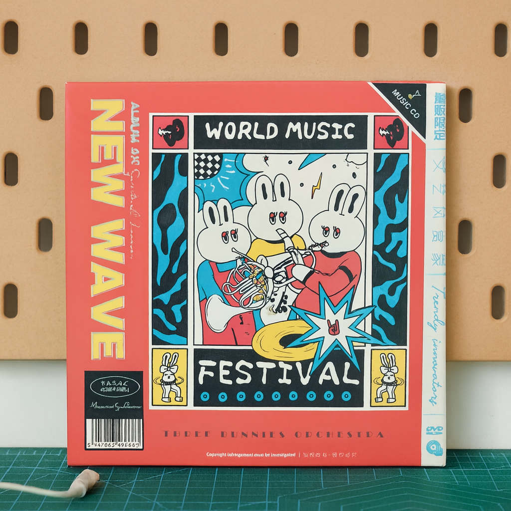 Music Disc Mini Diary