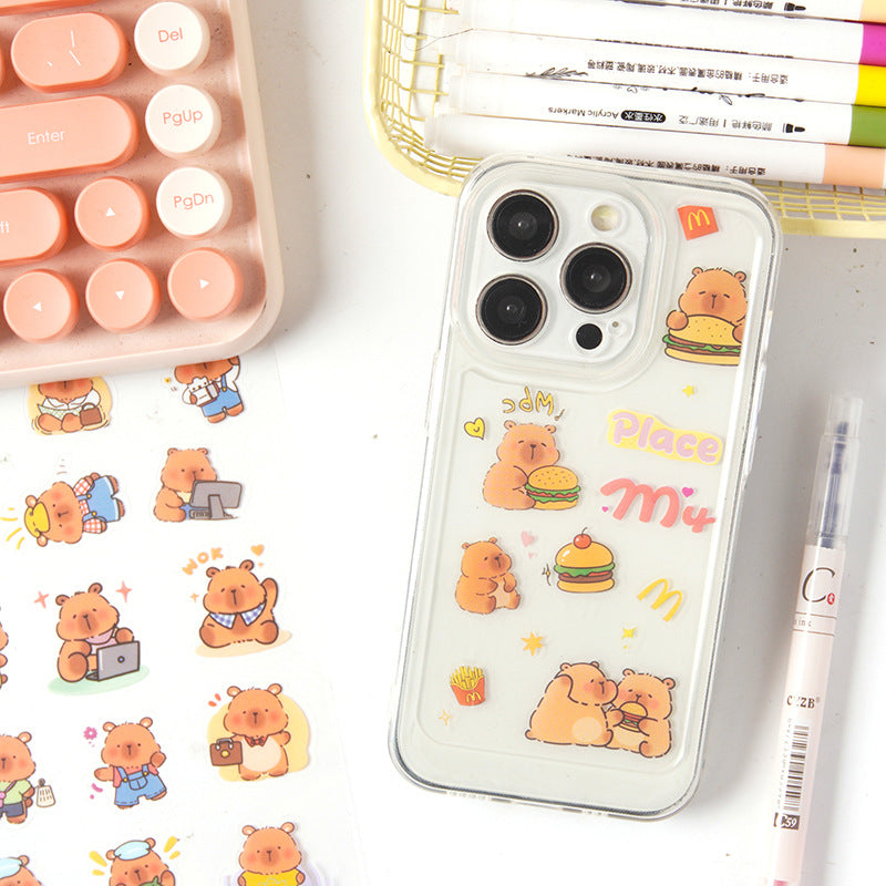 Capybara Deco Stickers