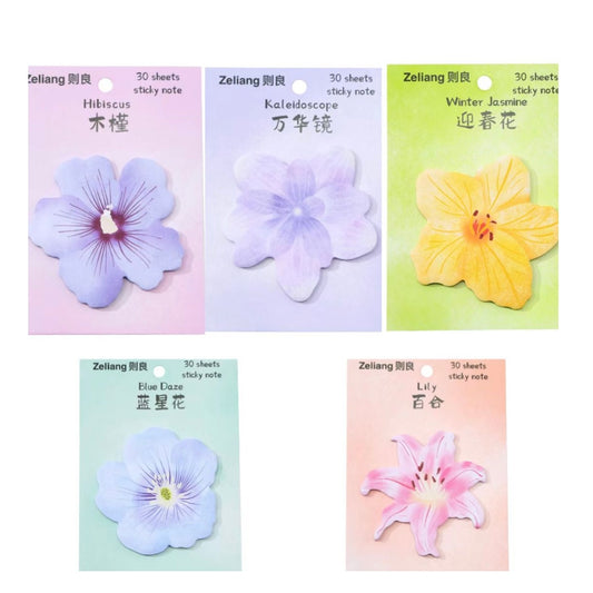 Floral Sticky Note