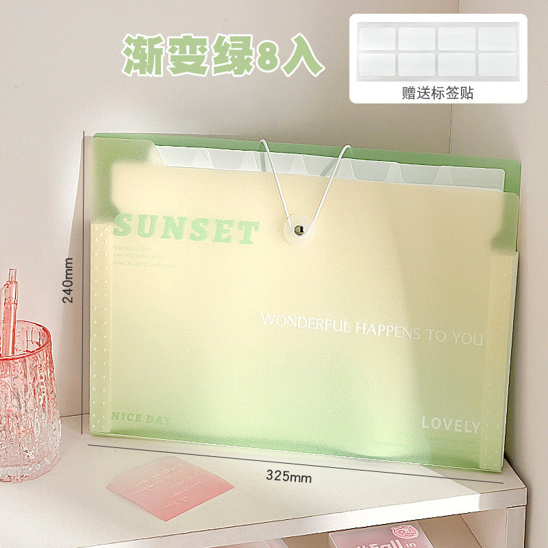 Kawaii A4 File Folder