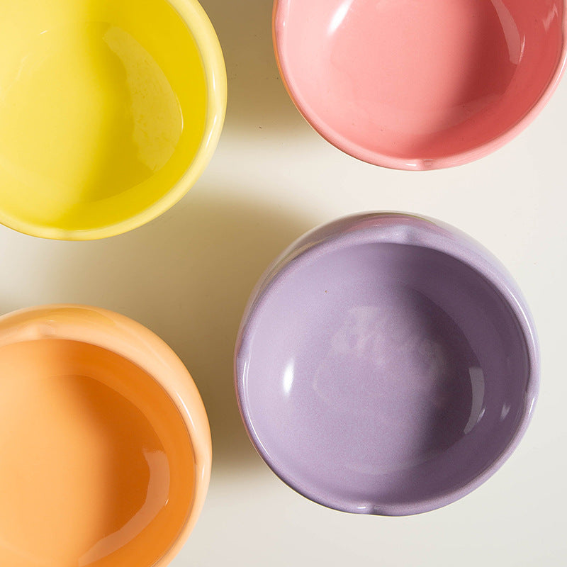Tulip Cat Bowl