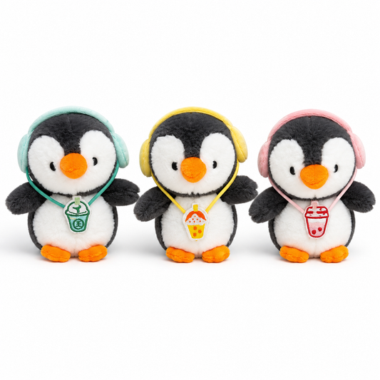 Penguin Plush Keychain