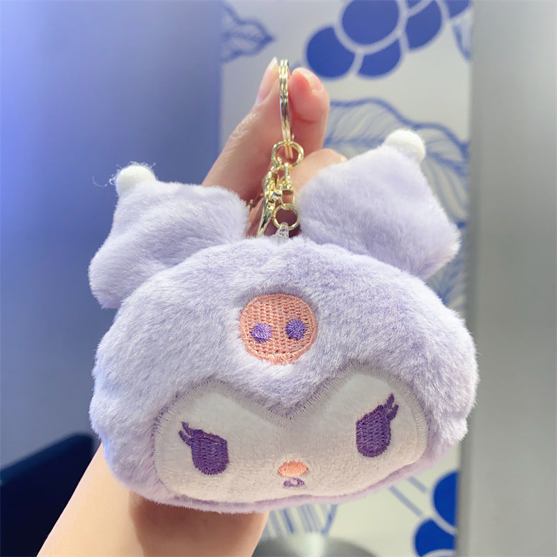 Kuromi Plush Keychains