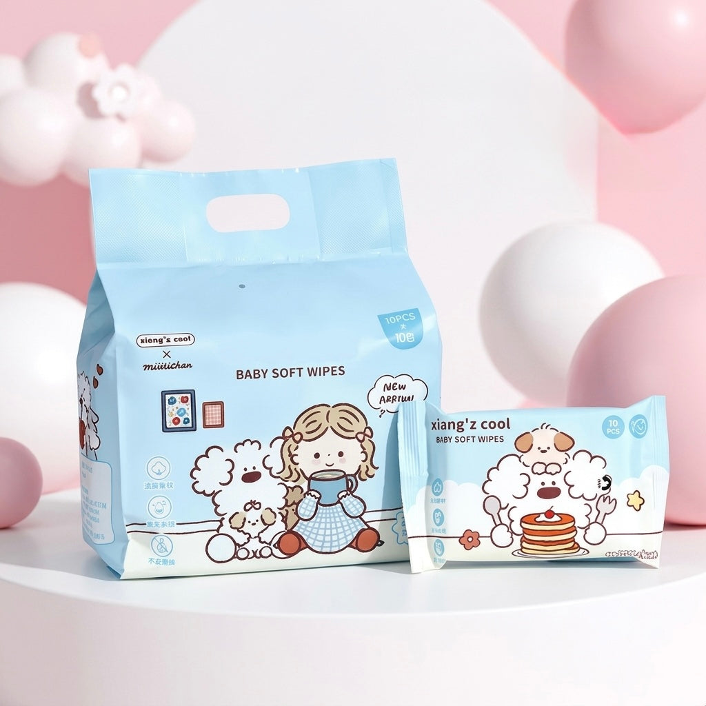 Fluffy Friends wet Tissue