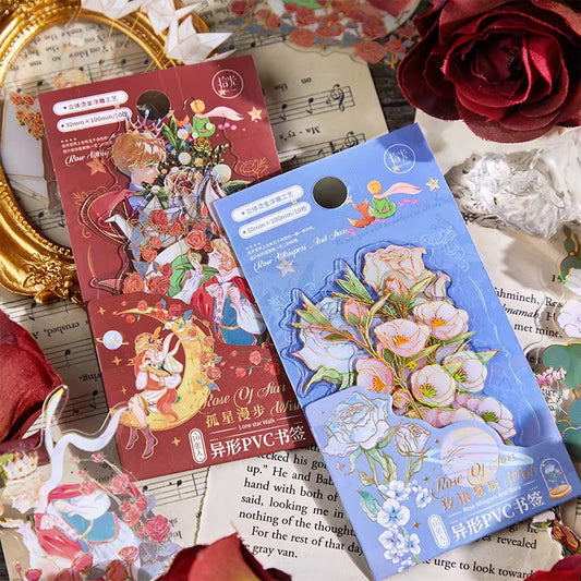 Vintage Rosegarden Mini Bookmark