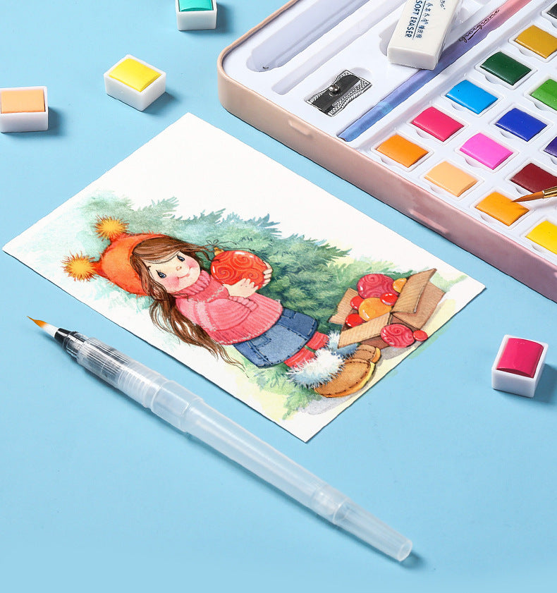 Solid Watercolor Paint Set