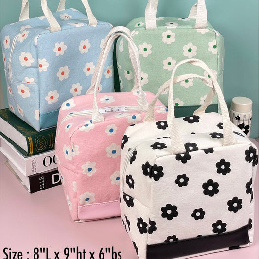 Floral Insulated Lunch Bag