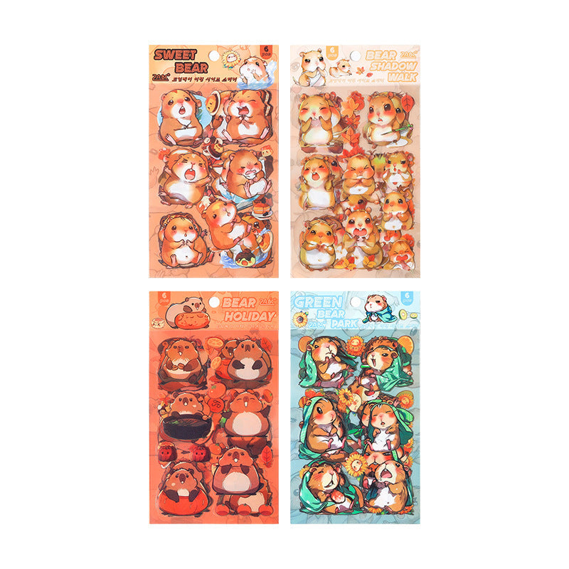 Kawaii Animal Deco Stickers