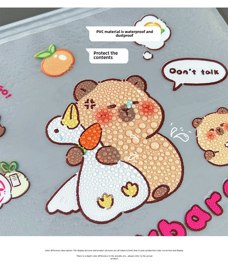 Capybara A4 Zip Folder