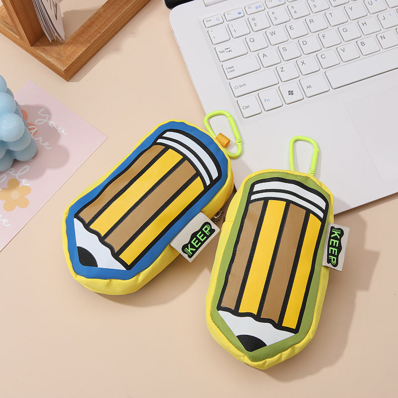 Pencil Shape Keychain Pouch