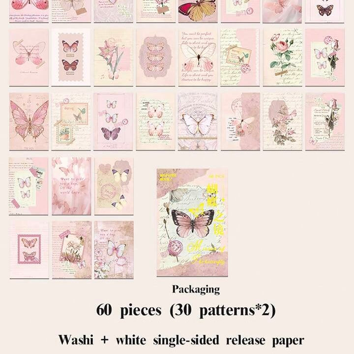 Butterfly Journaling Deco Sticker Book