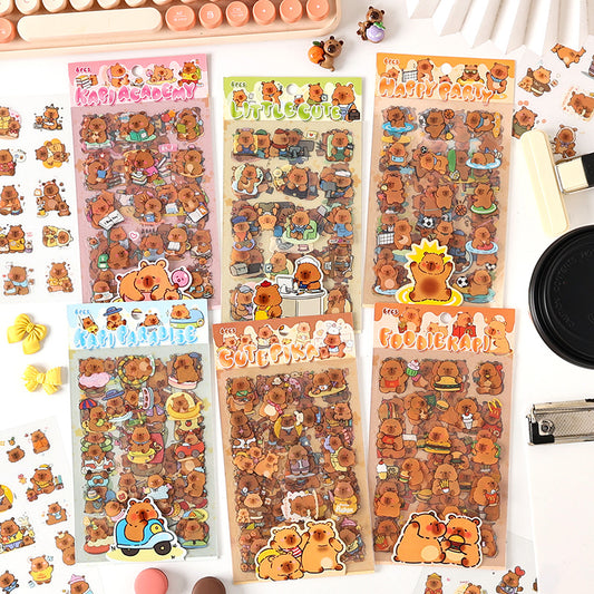 Capybara Deco Stickers