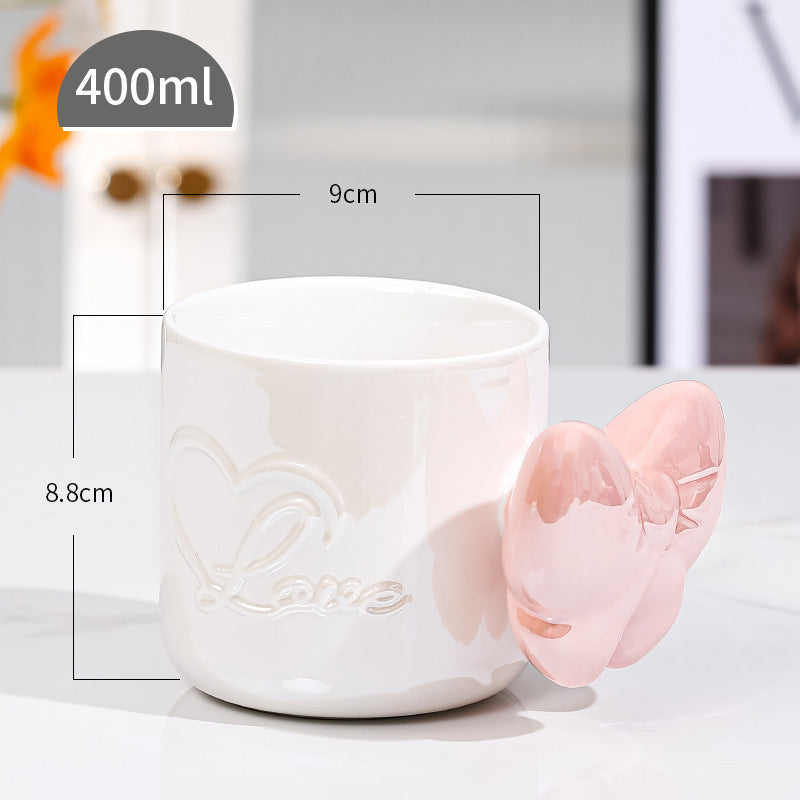 Coquette Heart Ceramic Mug