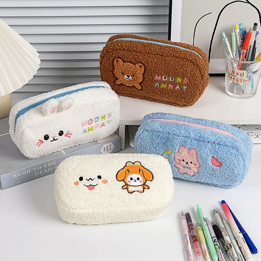Kawaii Puffy Pencil Case