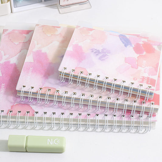 Premium Morandi Spiral Diary