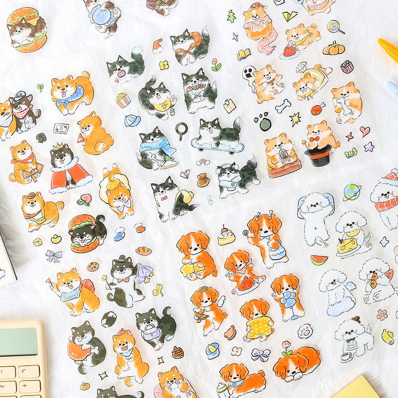 Cute Dog Stickers