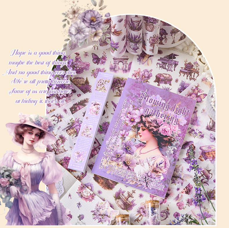 Victorian Vintage Sticker Book (24 Sheets Book)