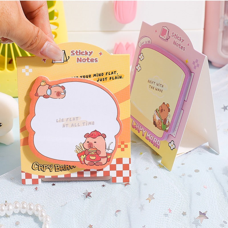 Capybara Peel Off Sticky Note
