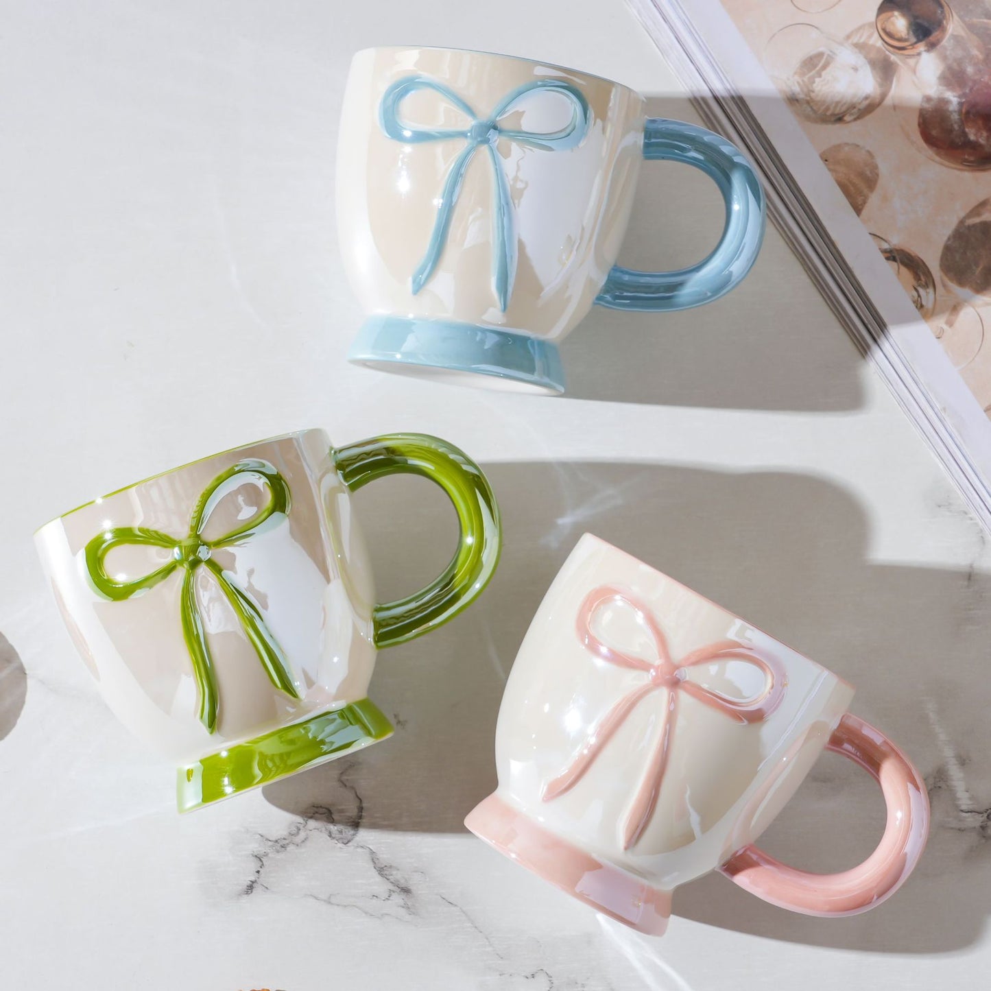 Pinteresty Bow Ceramic Mug