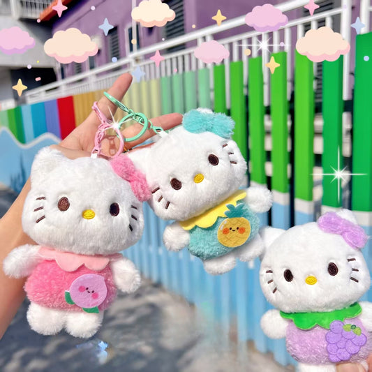 Hello Kitty Plush Keychain