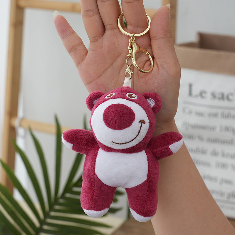 Lotso Bear Plush Keychain
