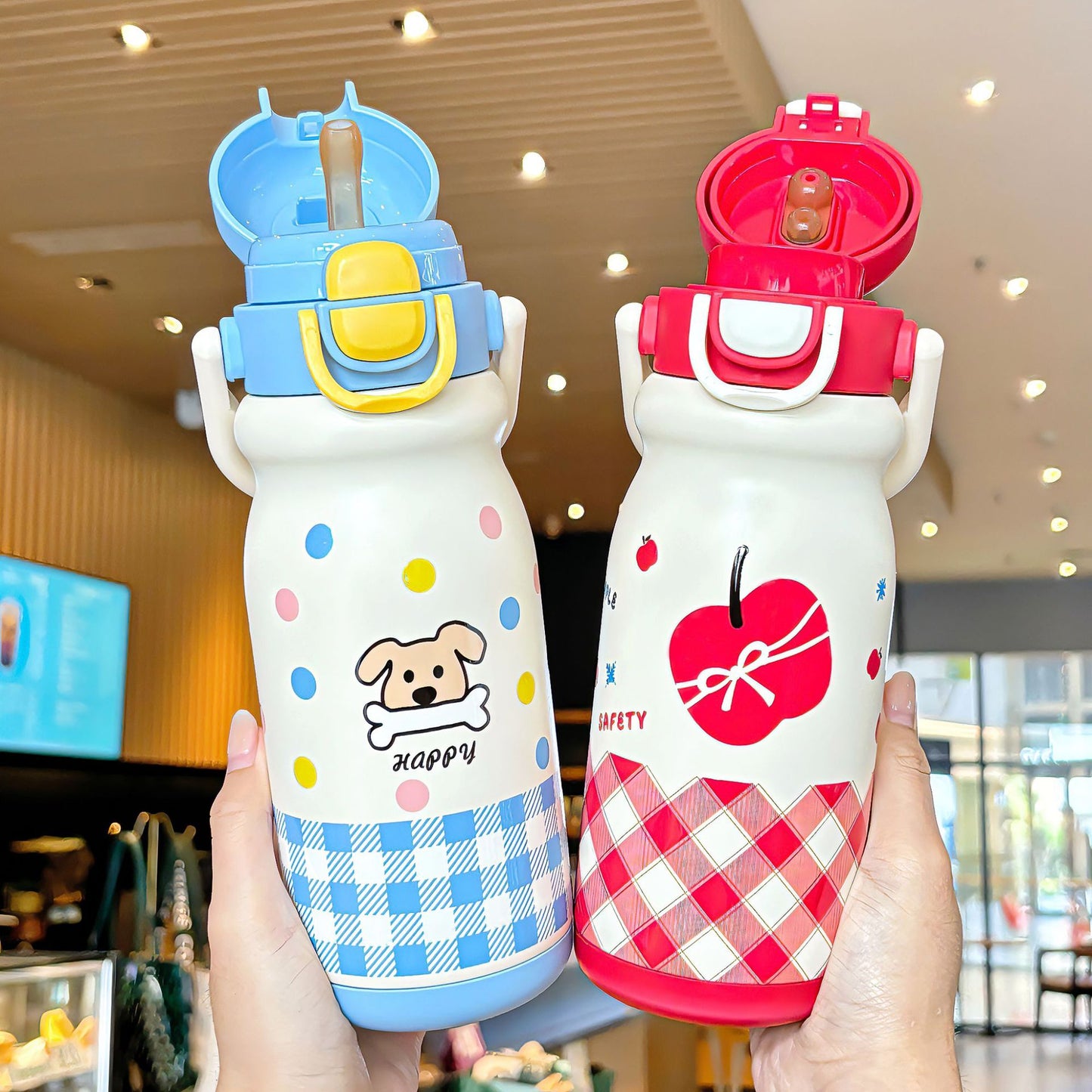 Premium Kawaii Stainless Steel Insulated Bottle