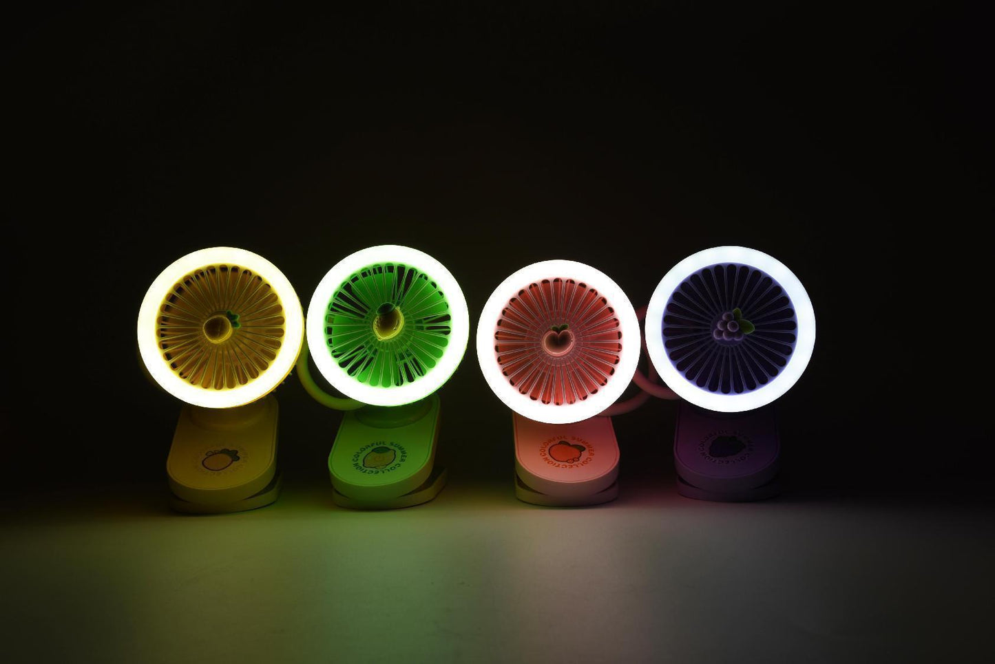 Premium Clip Mini Fan With Lights