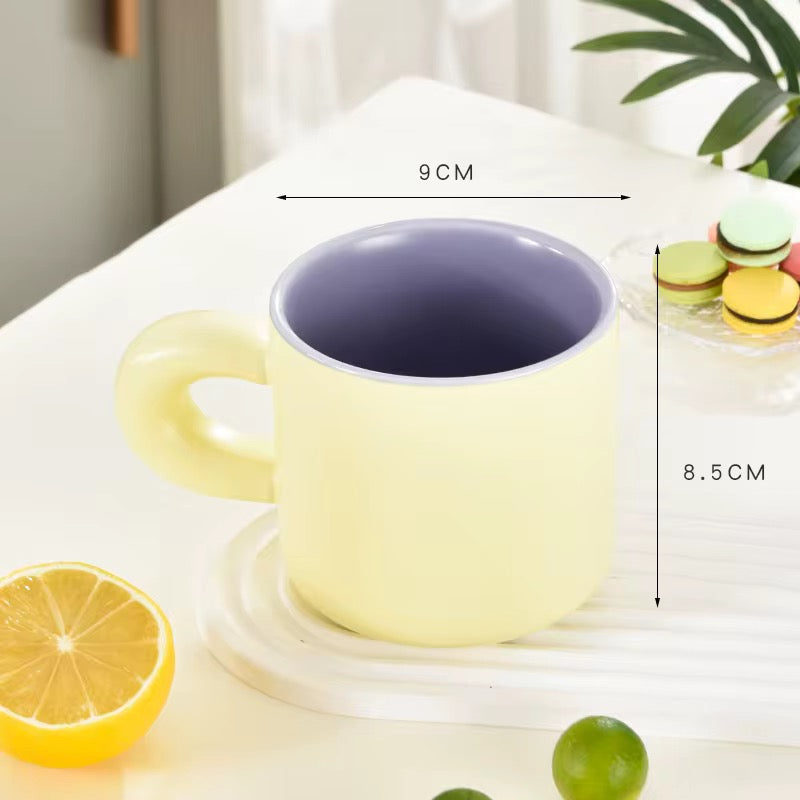 Macaron Ceramic Mugs
