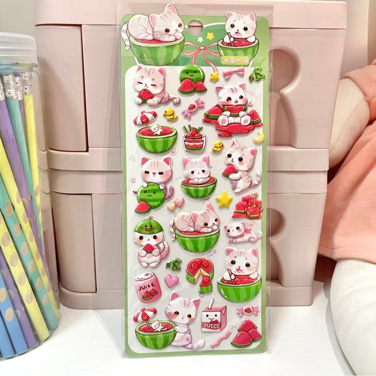 Kitty Deco Sticker