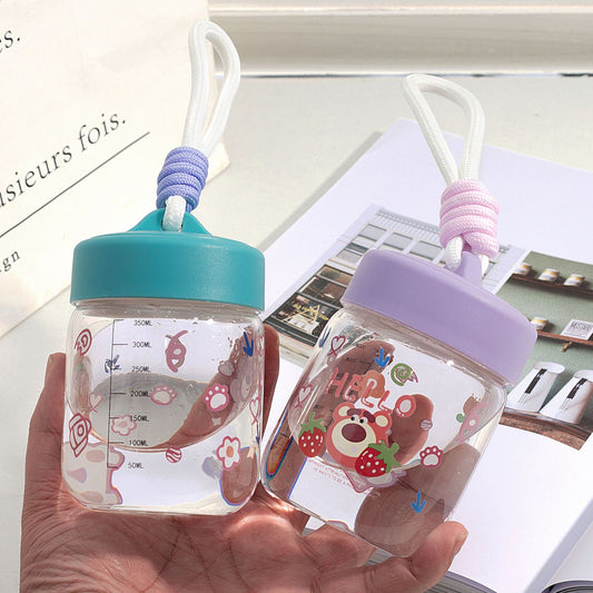 Lotso Bear Mini Glass Bottle