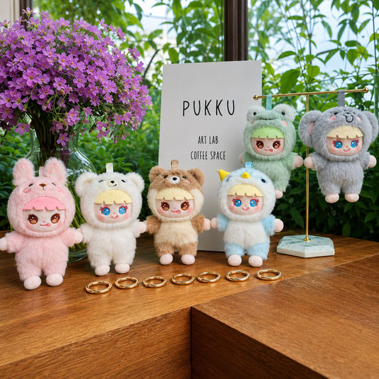 Plush keychain