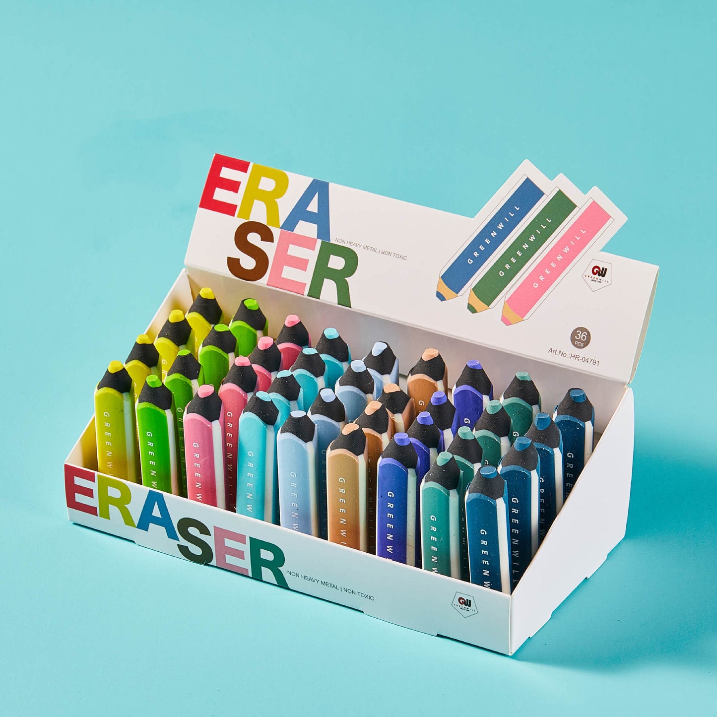 Pencil Shape Eraser