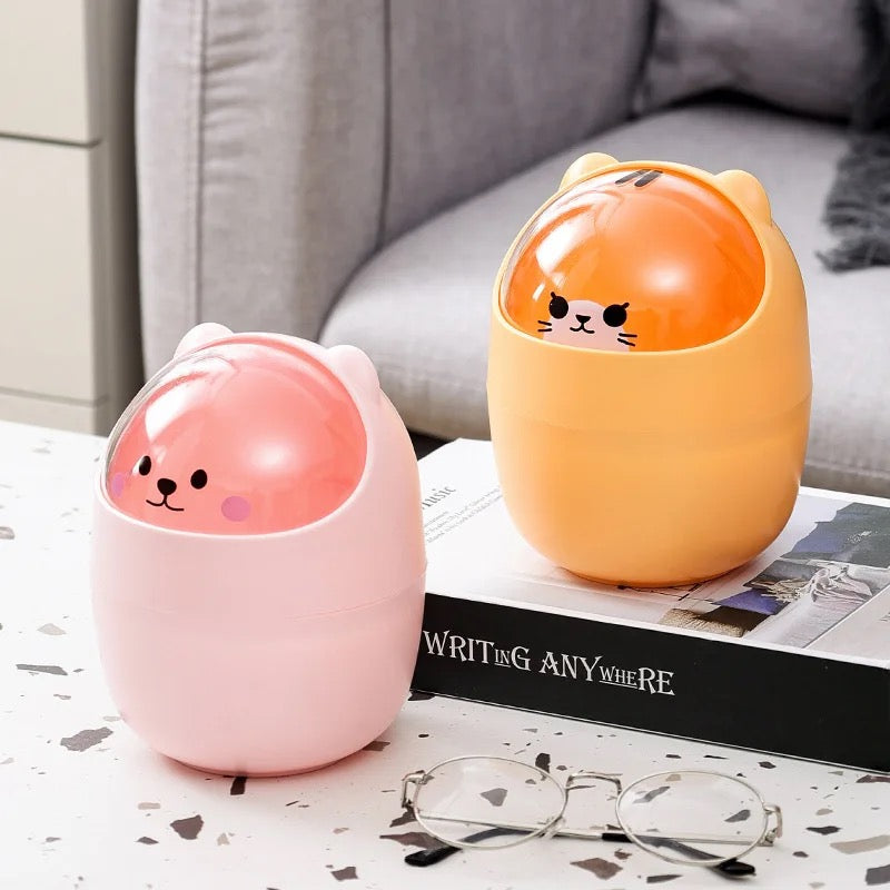 Kawaii Desk Dust Bin