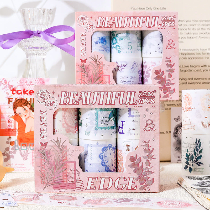 Beautiful Edge Journaling Washitape Roll