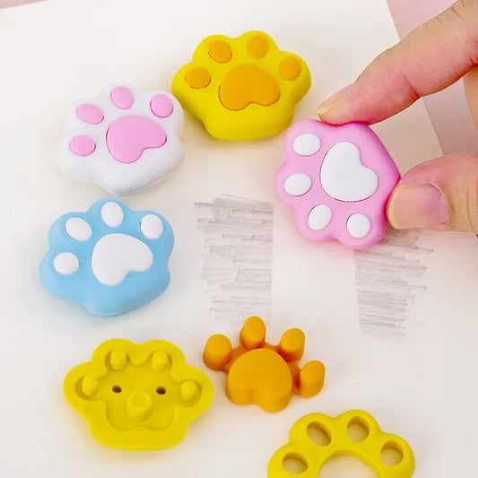 Paw Eraser 5pcs set