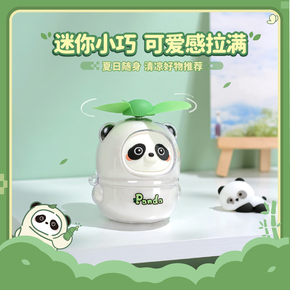 Mini Panda Hand Fan