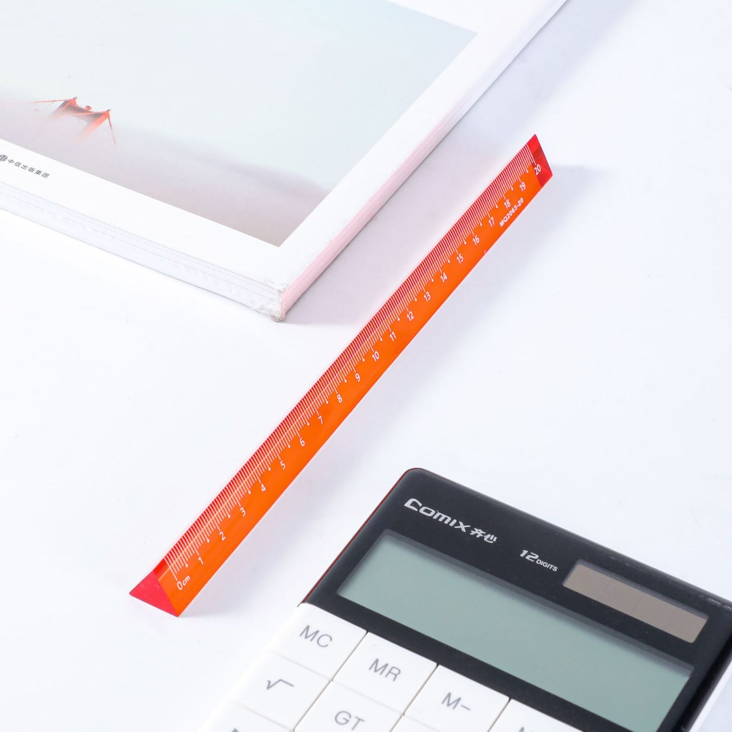 Triangle Crystal Ruler