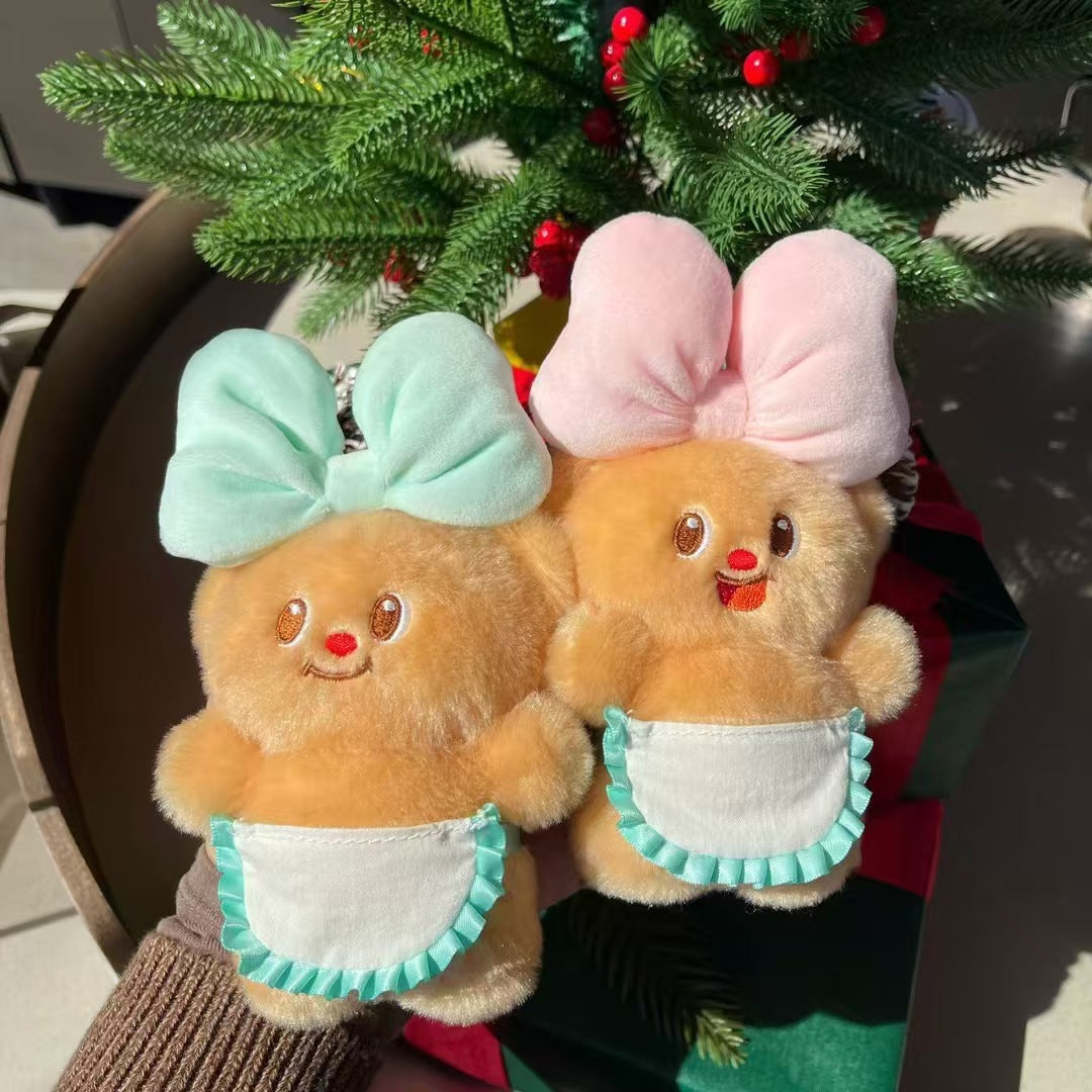 Butter Bear Plush Keychains