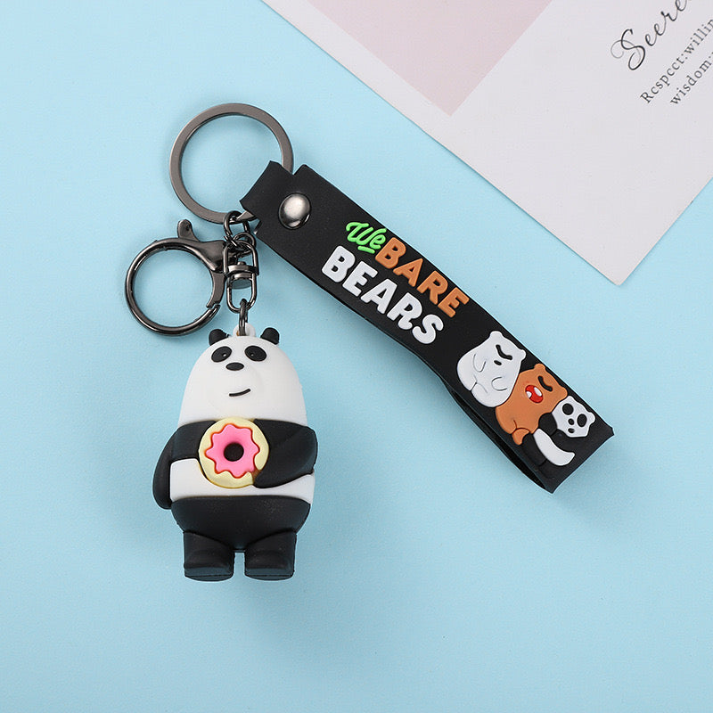We Bare Bears Keychain