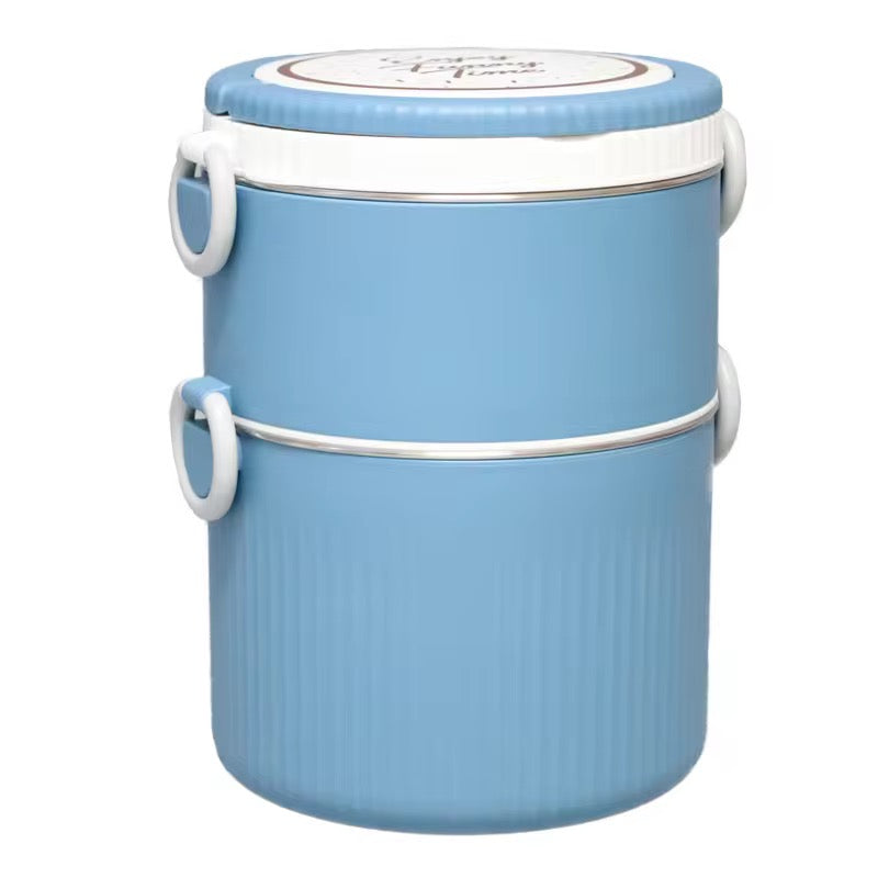 2 Layer Pot Thermal Office Lunch Box