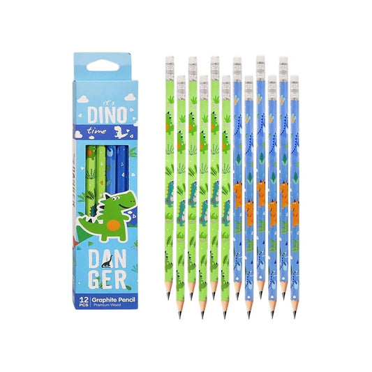 Dino Pencil Set