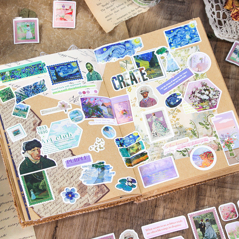 Art Series Sticker Tape Roll