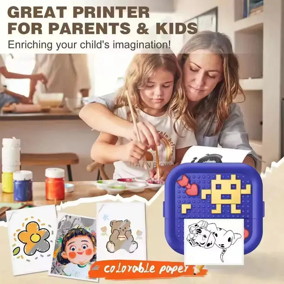 Thermal Printer With Refill Combo