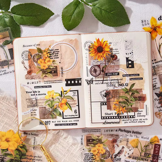 Floral Series Deco Sticker Set