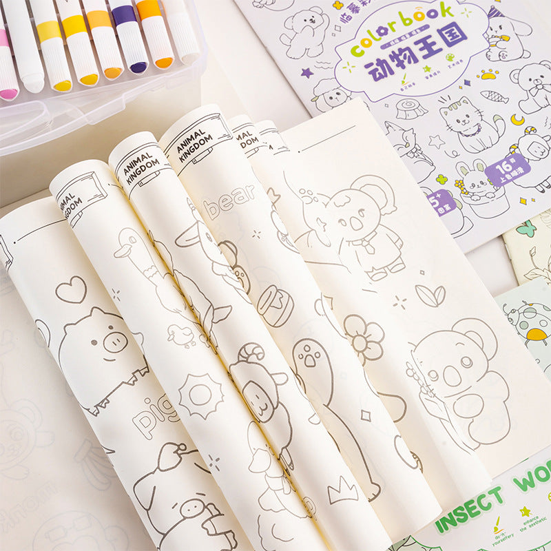 Kawaii Coloring Books