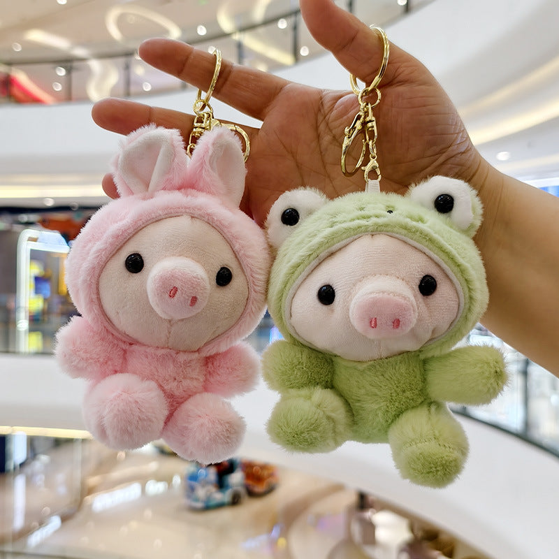 Piggy Plush Keychains