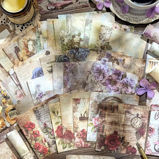 Vintage Mini Paper Book