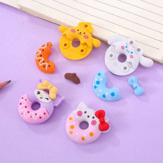 Sanrio 5pcs Eraser Set