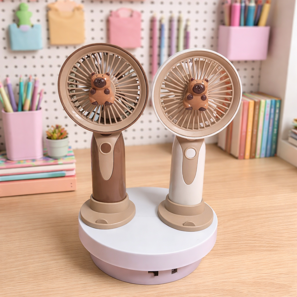 Capybara Mini Fan